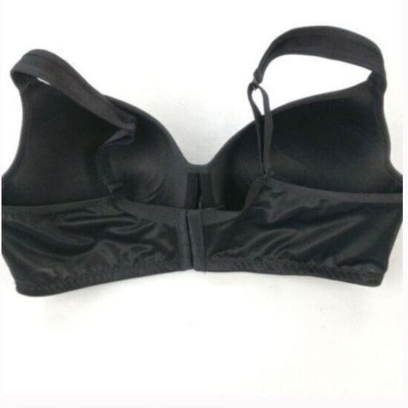 Cacique Bra Smooth Balconette Underwire Plus Size 44H Black Lane Bryant - Picture 3 of 9